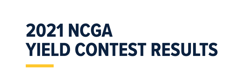 2021 Yield Contest Results 2021 Yield Contest Results
