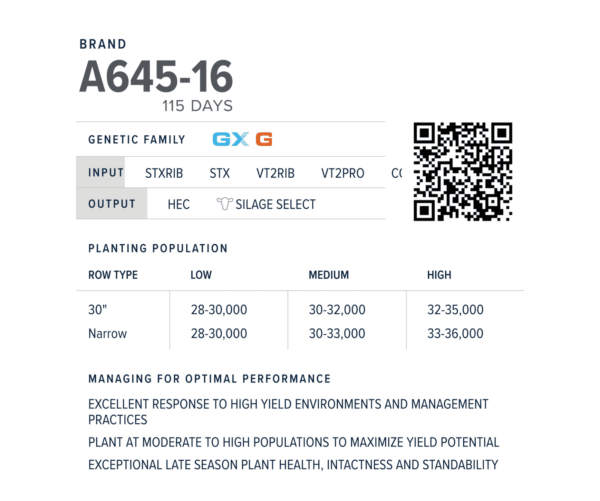 A645 16 Qr